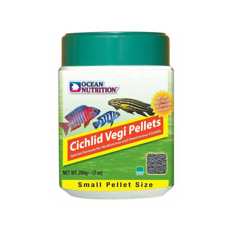 Ocean Nutrition™ Cichlid Vegi Pellets 200gr Small