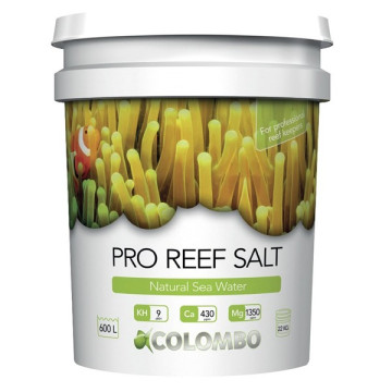 Colombo pro reef salt 22 kg seau (disponible en magasin)