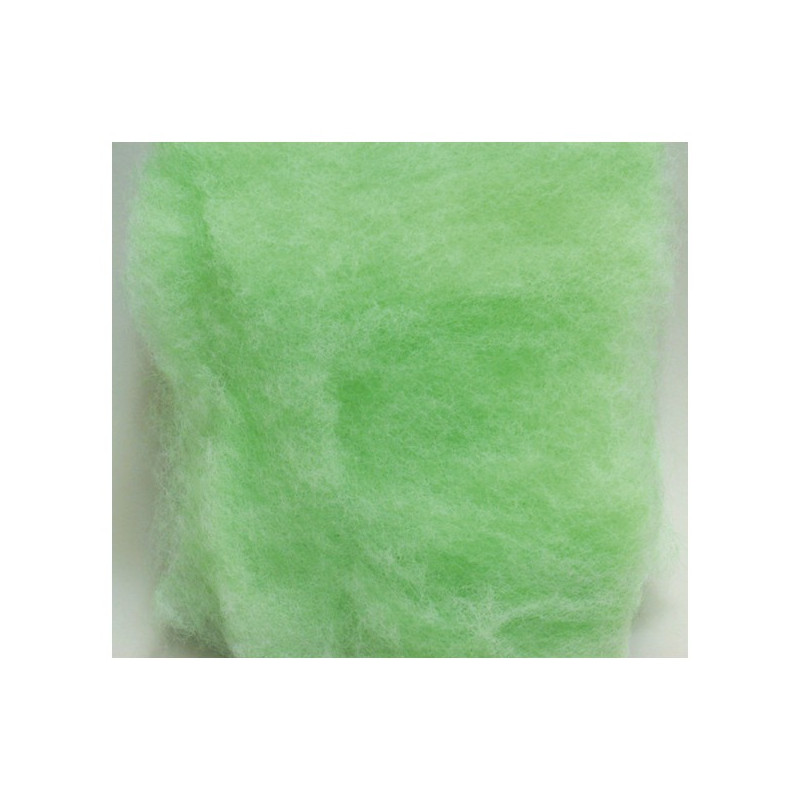 Ouate filtrante verte grosses fibres 250 gr