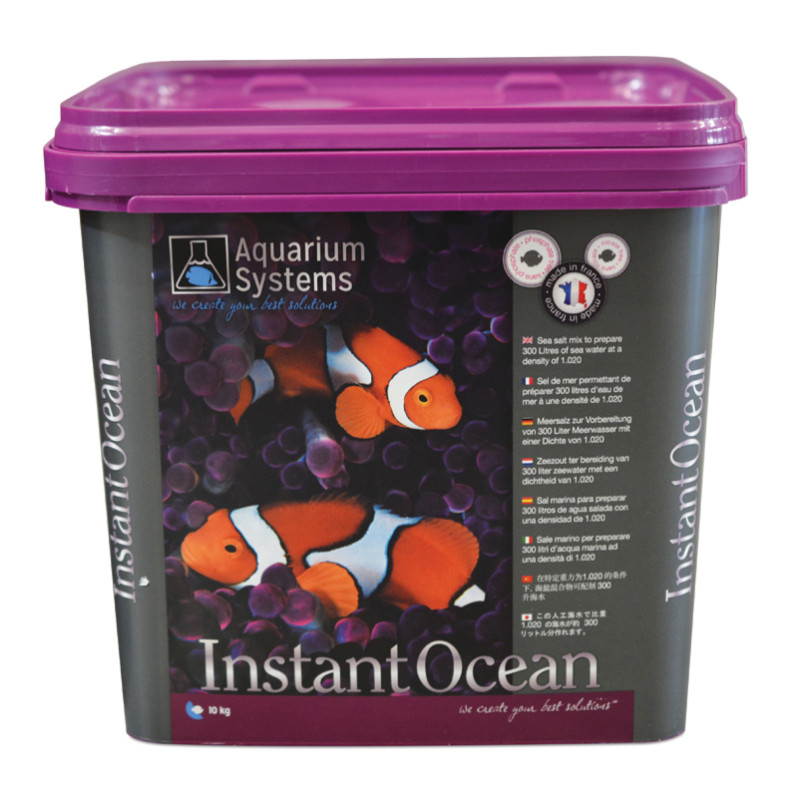 Instant Ocean 10 kg pour 300l 34,00 € Instant Ocean 10 kg pour 300l 34,00 €