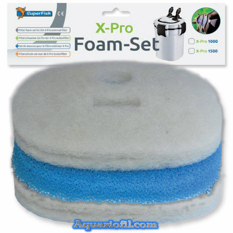Superfish x pro 2000 set mousses 3 pcs