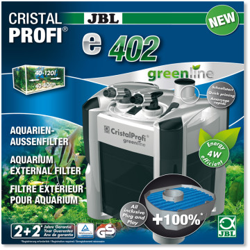 JBL CristalProfi e402 greenline pour aquariums de 60 à 200 litres