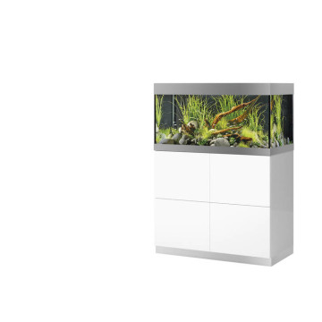 Oase aquarium HighLine Optiwhite 200 blanc (aquarium & meuble) + bon d'achats 10% plantes et poissons