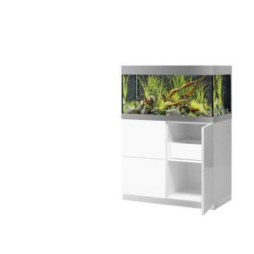 Oase aquarium HighLine Optiwhite 200 blanc (aquarium & meuble) + bon d'achats 10% plantes et poissons