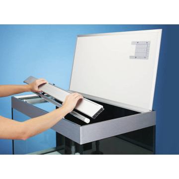 Oase aquarium HighLine Optiwhite 200 blanc (aquarium & meuble) + bon d'achats 10% plantes et poissons