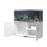 Oase aquarium HighLine Optiwhite 400 blanc (aquarium & meuble) + bon d'achats 10% plantes et poissons