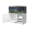 Oase aquarium HighLine Optiwhite 400 blanc (aquarium & meuble) + bon d'achats 10% plantes et poissons