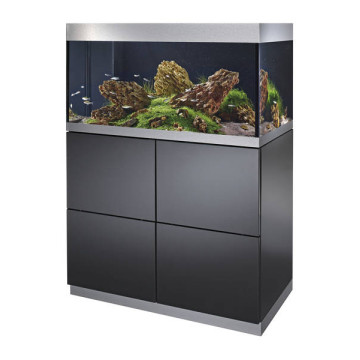 Oase aquarium HighLine Optiwhite 200 anthracite (aquarium & meuble) + bon d'achats 10% plantes et poissons