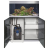 Oase aquarium HighLine Optiwhite 200 anthracite (aquarium & meuble) + bon d'achats 10% plantes et poissons