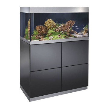 Oase aquarium HighLine Optiwhite 200 anthracite (aquarium & meuble) + bon d'achats 10% plantes et poissons