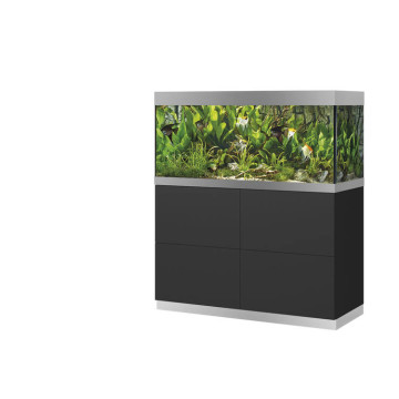 Oase aquarium HighLine Optiwhite 300 anthracite (aquarium & meuble) + bon d'achats 10% plantes et poissons