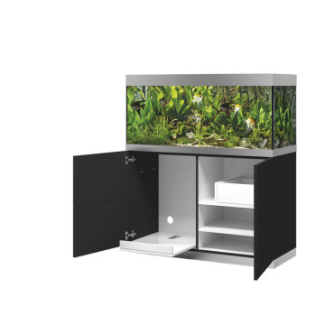 Oase aquarium HighLine Optiwhite 300 anthracite (aquarium & meuble) + bon d'achats 10% plantes et poissons