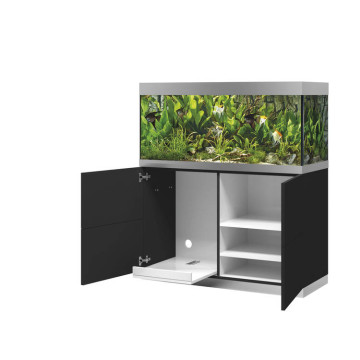 Oase aquarium HighLine Optiwhite 300 anthracite (aquarium & meuble) + bon d'achats 10% plantes et poissons