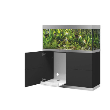 Oase aquarium HighLine Optiwhite 300 anthracite (aquarium & meuble) + bon d'achats 10% plantes et poissons