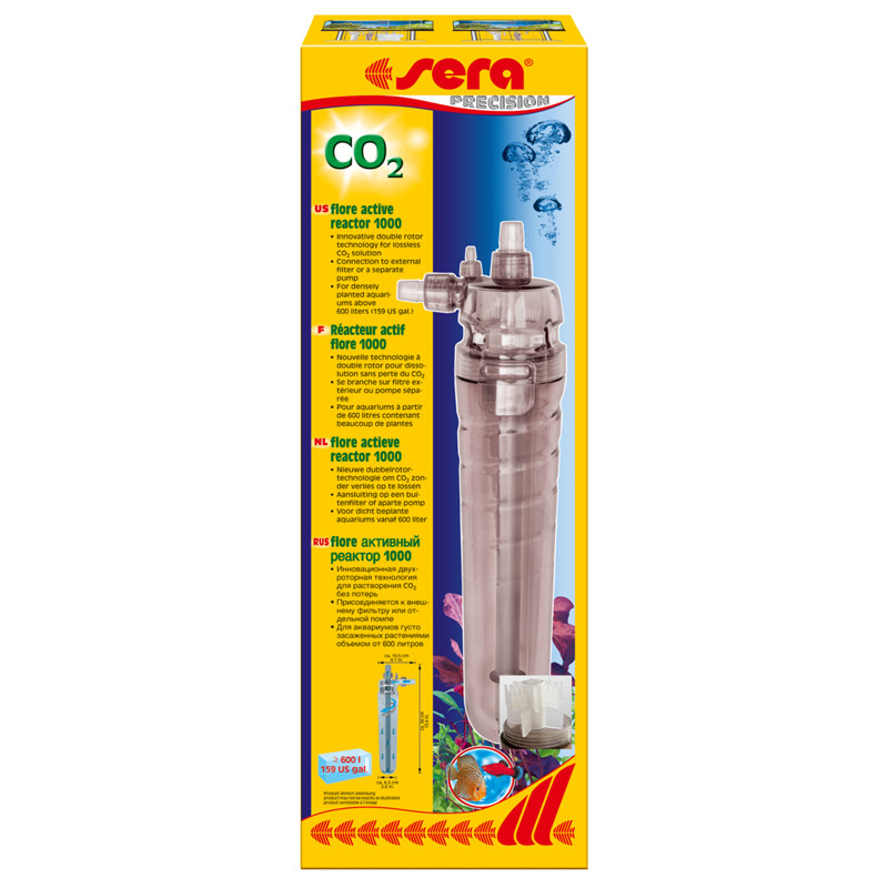 Sera réacteur actif à CO² Sera flore 1000