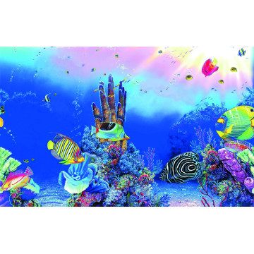 Superfish deco Poster F3 100x49cm