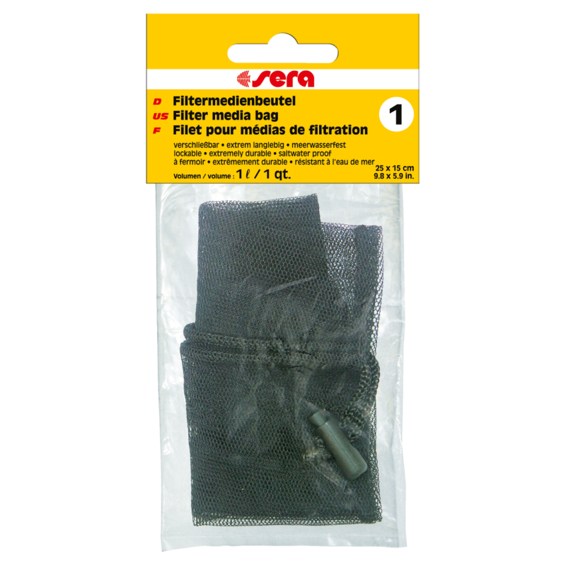 Sera filets pour médias de filtration taille 1