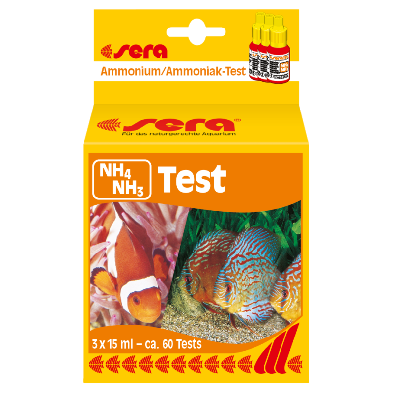 Sera test ammonium/ammoniaque (NH4/NH3)