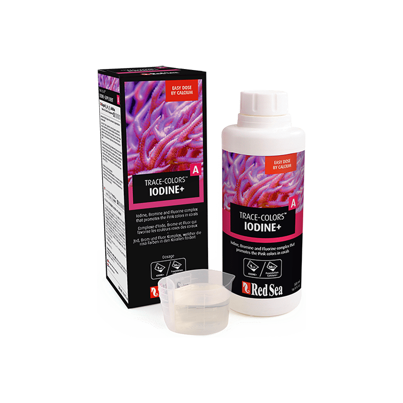 RedSea  Iode+ Trace Colors A (Iode/Halogènes) - 500ml