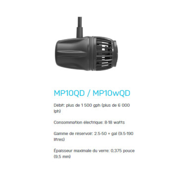 Ecotech pompe de brassage Vortech - MP10W QD