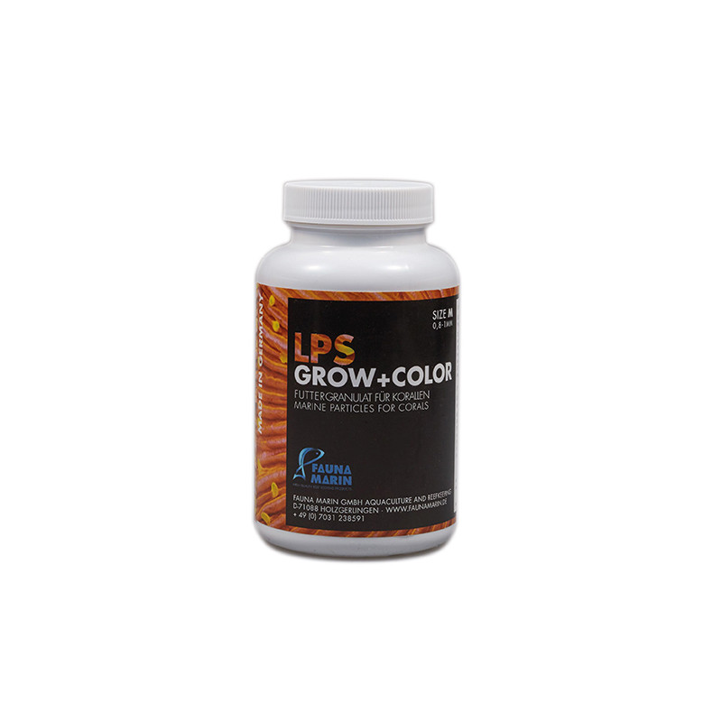 Fauna Marin LPS Grow and Color M 100 ml - granulés alimentaires pour tous les coraux LPS et Azoo