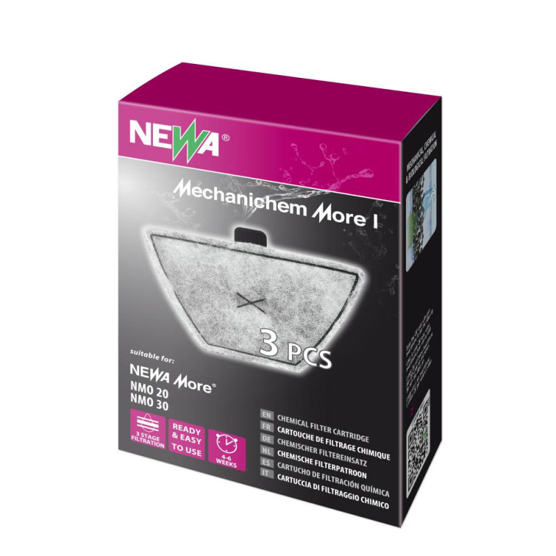 NeWa More® cartouche de filtration avec charbon actif, pour Newa More 20/30