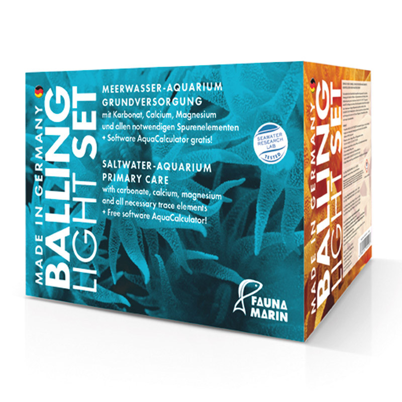 Fauna-Marin Balling Light Set pour un démarrage facile de la méthode de balling