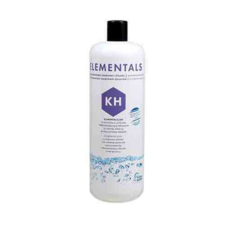 Fauna-Marin ELEMENTALS KH 1000ml Solution de carbonate hautement concentrée pour aquariums de récifs
