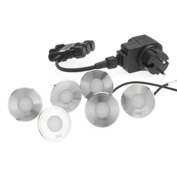 Oase LunAqua Terra LED Set 6 Spot encastrable