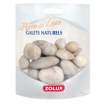 Zolux galets naturels pierre de lune 310gr