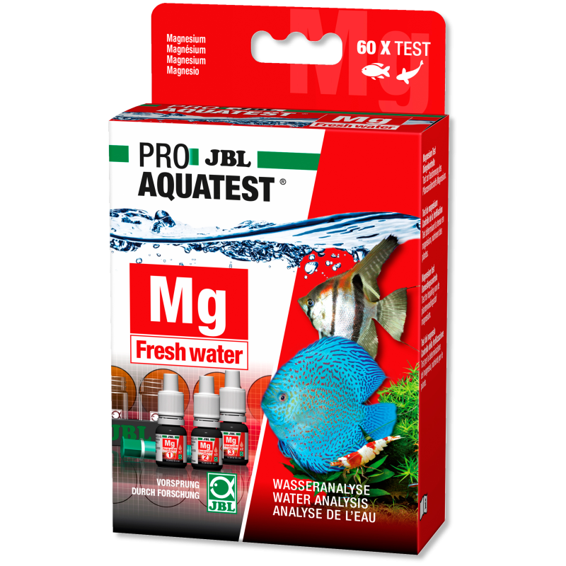 JBL ProAquaTest Mg magnésium eau douce 60 tests