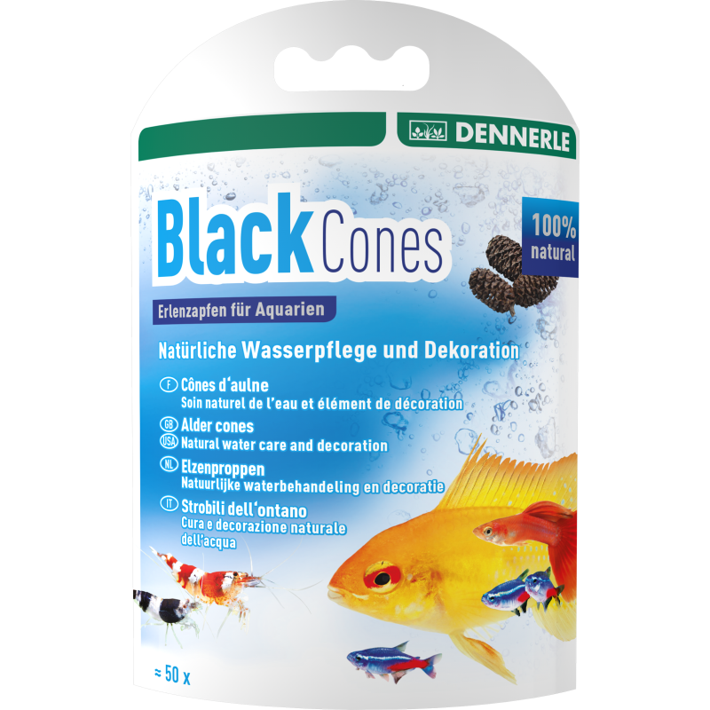Dennerle black cones (cônes d'aulne) 5,65 € Dennerle black cones (cônes d'aulne) 5,65 €