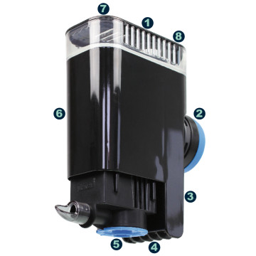 Tunze Comline Nanofilter 3161 pour eau douce et eau de mer de 30 à 100 litres