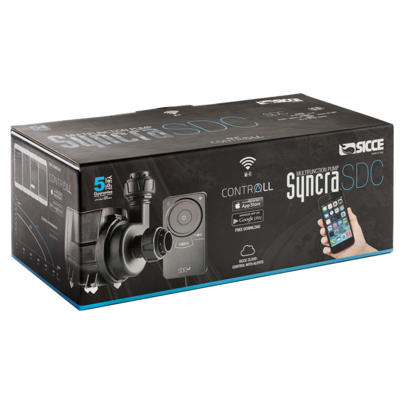 Sicce pompe Syncra SDC 7.0 Wifi 3000-7000 l/h