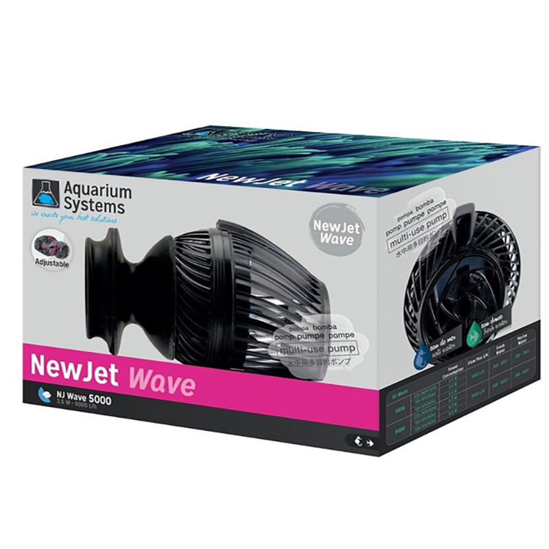 Aquarium System NewJet Wave 5000 débit 5000 l/h 54,54 € Aquarium System NewJet Wave 5000 débit 5000 l/h 54,54 €