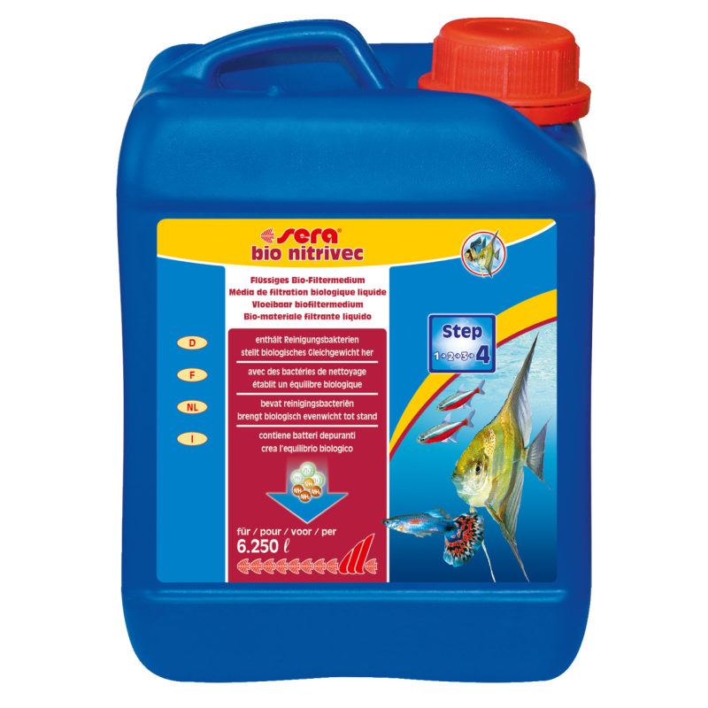 Sera bio Nitrivec 2500ml pour 6.250 litres