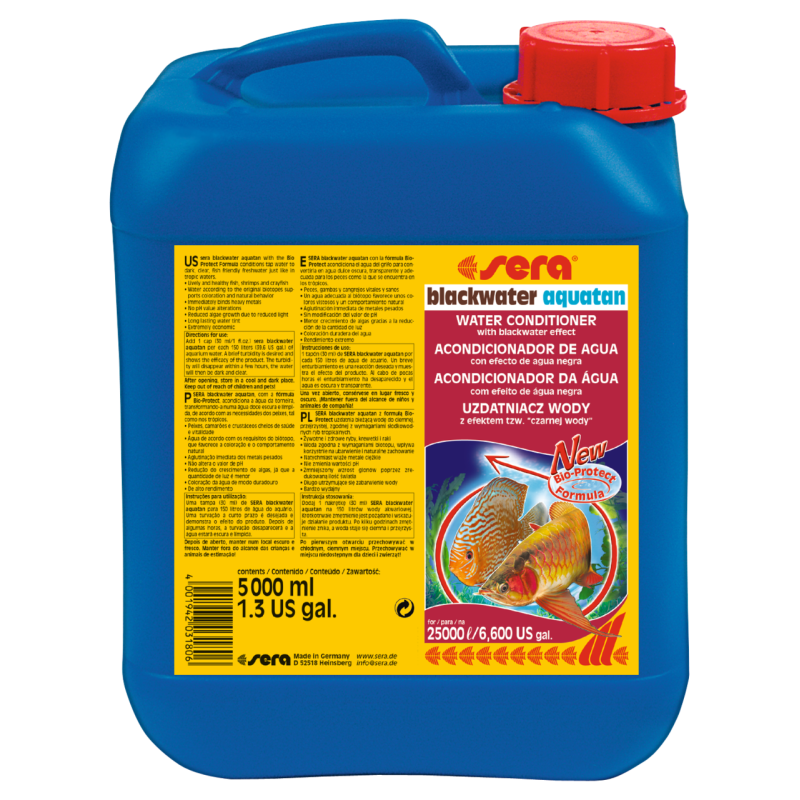Sera blackwater aquatan 5000ml pour 25.000 litres