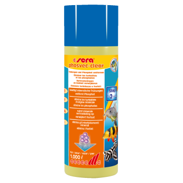 Sera phosvec·clear 250ml suffisant pour : 1.000 litres