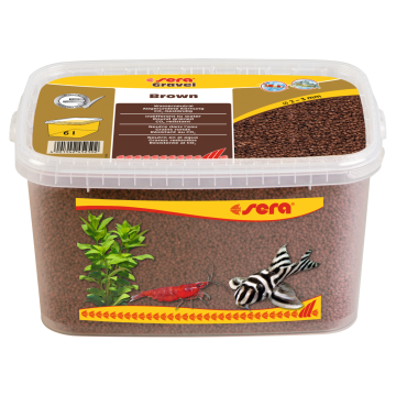 Sera Gravier Brown Ø 2 – 3 mm 6 litres