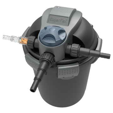 Superfish filtre TopClear 5000 pour bassin de 5.000 litres d'eau avec UVC-7W