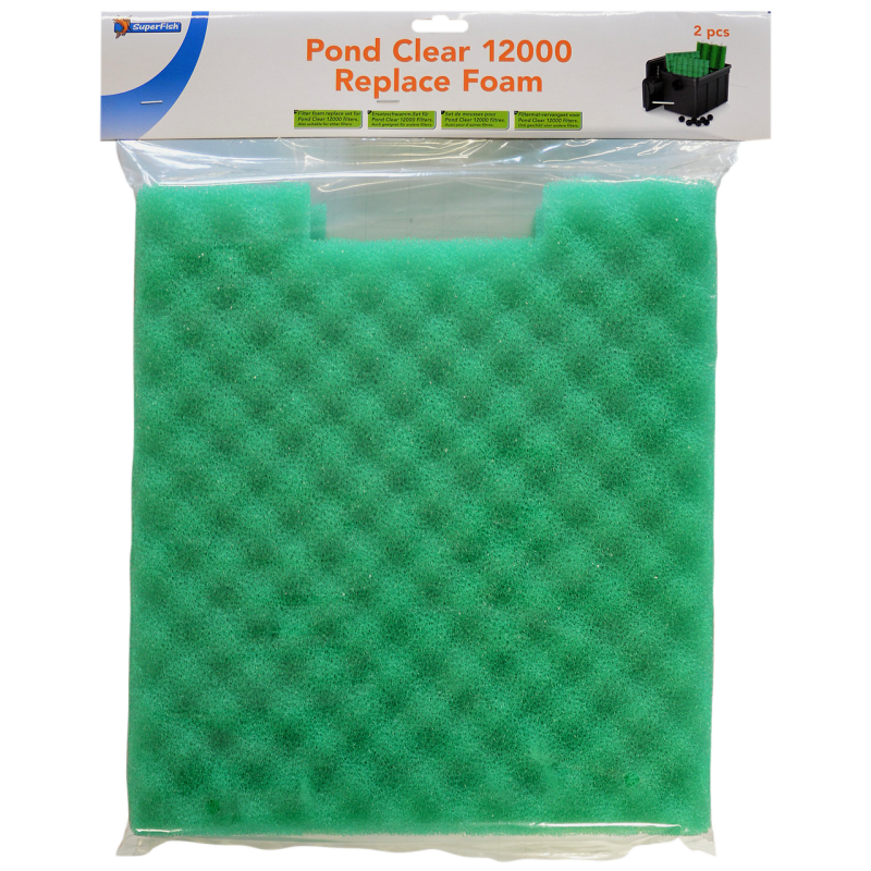 Superfish PondClear 12000 set de mousses 2 pcs