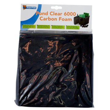 Superfish PondClear 6000 charbon active mousses
