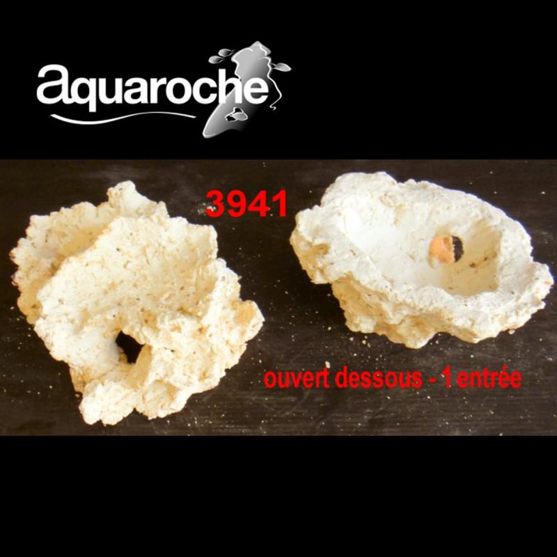 Aquaroches grottes horizontales - 1 entrée ouvert dessous -3941