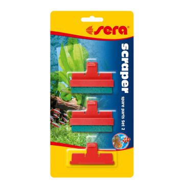 Sera scraper pièces de rechange, Set 2