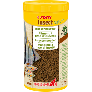 Sera insect Nature 1.5mm 1000ml 400gr