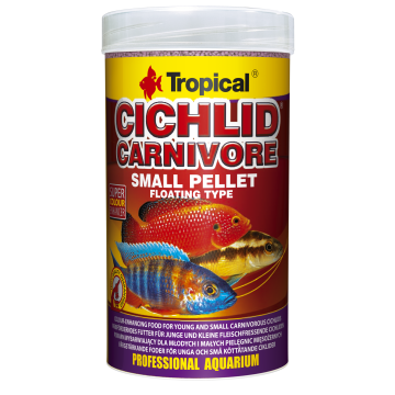 Tropical CICHLID CARNIVORE SMALL PELLET 5 litres/1.8KG