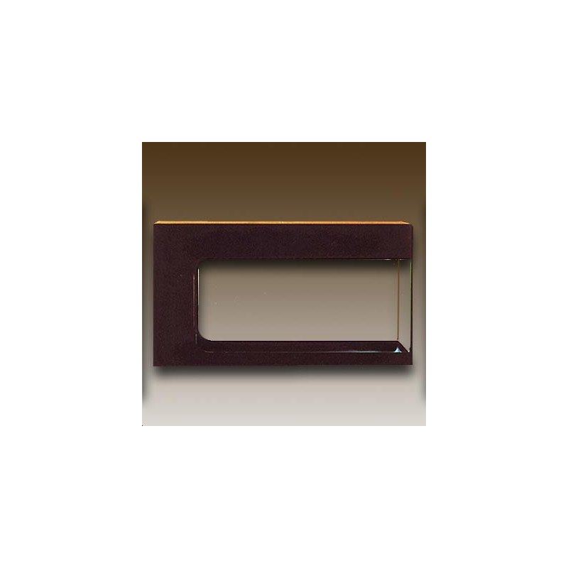 Monobloc Aquarium Vinyl Zwart 100x40x60cm niet uitgerust