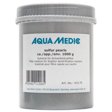 Aqua Medic Soufre en billes granulométrie 3-5 mm 1 litre.