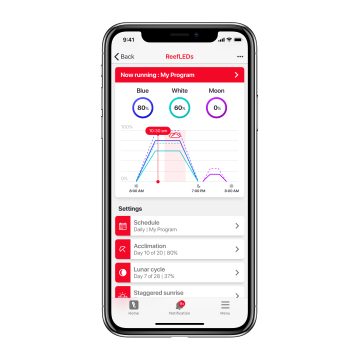 Red Sea ReefWave 25 + ReefBeat Cloud Service pour RW 25 (27x7x4cm) 7,500 L/h pour aquarium 45 à 120cm - câble 3m