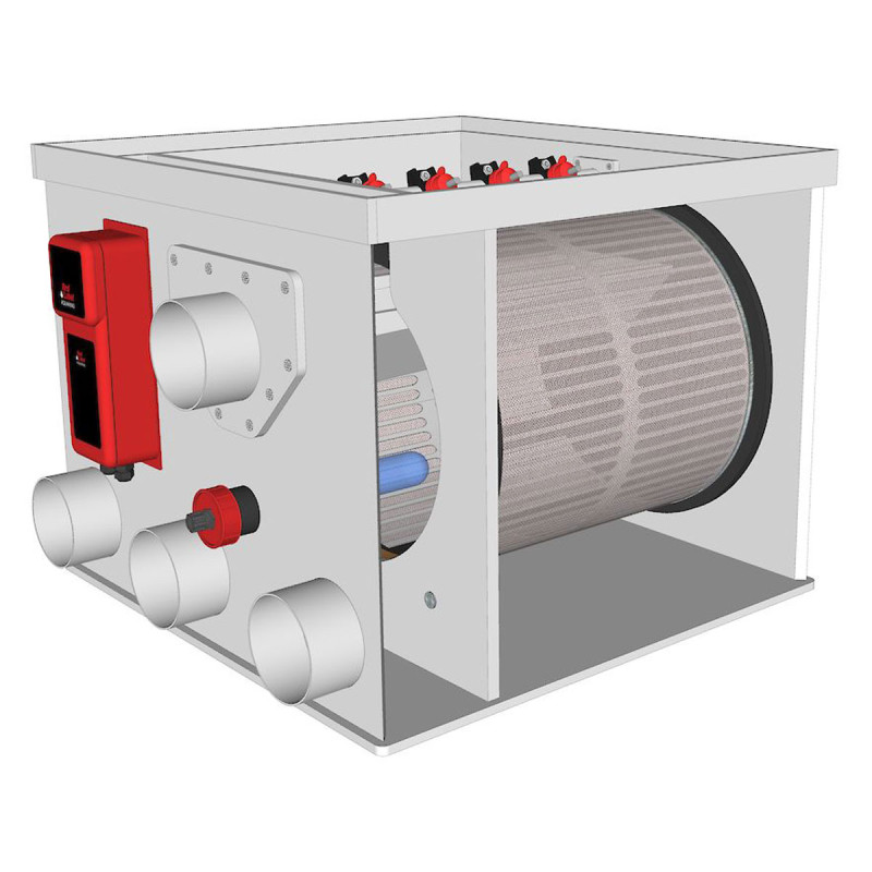 AquaKing Red Label  Drum filter basic 20/25(sur commande délai 15 jours)